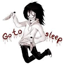 Jeft the Killer, asesino siniestro. Cual frase popular es 